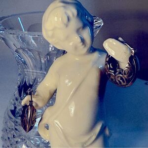 Sterling silver filigree hoop earrings vintage